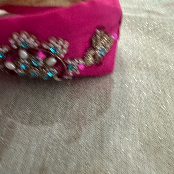 Rogue Vibrant Pink Embellished Headband main image 3